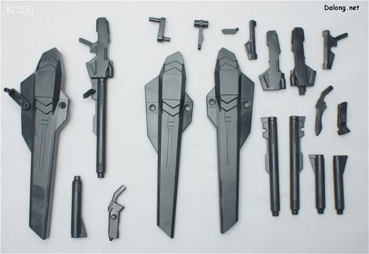钢普拉Build 综合 HG BUILD CUSTOM 046 HWS＆SV 改装武器套装 - 图片